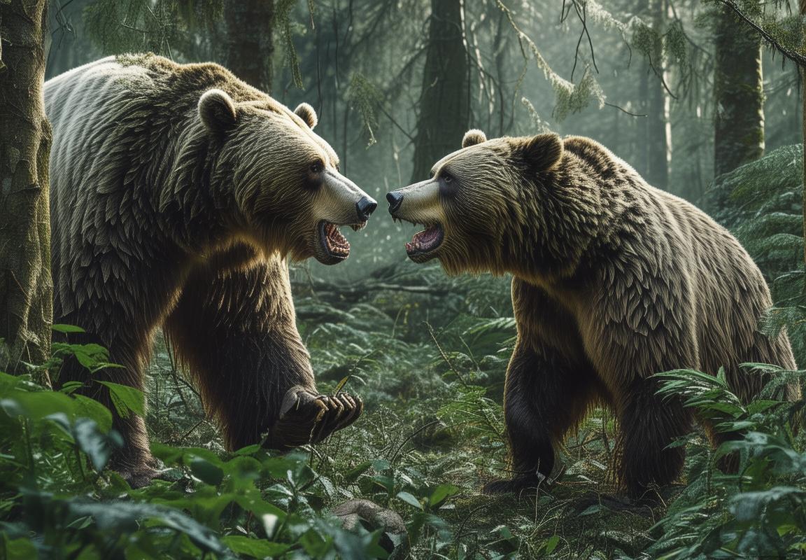 北方熊与班克斯顿熊：森林王者之争与生态智慧